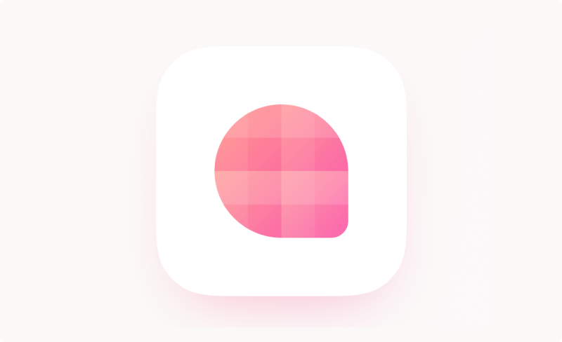 screenshot of video player app with grid of thumbnails of movies and TV shows